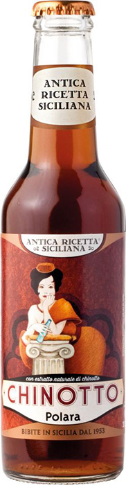 "Antica Ricetta Siciliana" Chinotto - The connoisseurs' drink with the retro flavor, made with natural extract of bitter orange